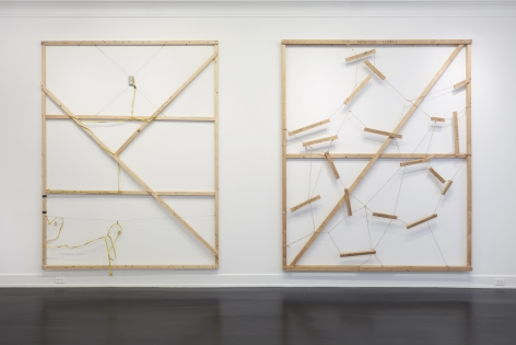 Georg Herold, Petzel Gallery, 2019, Installation view