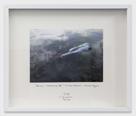 Christian Jankowski, Review – Waterproof Test