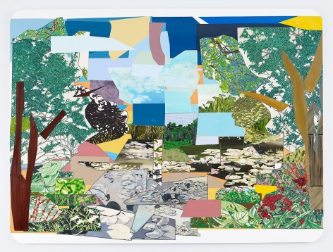 MICKALENE THOMAS Le Jardin d'Eau de Monet, 2012