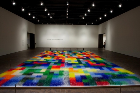 Liza Lou: Color Field and Solid Grey