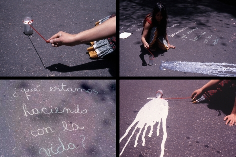 CECILIA VICUÑA Vaso de Leche, 1979