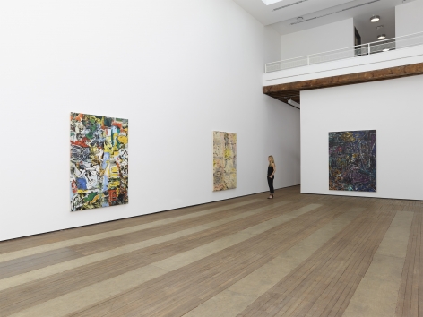 Angel Otero, New Paintings, Installation view, Lehmann Maupin, 201 Chrystie Street, New York, 2015