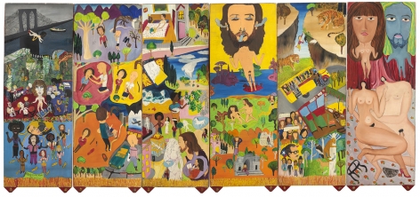 CECILIA VICUÑA, Biombo Casita Para Pensar Qué Situación Real Me Conviene, 1971