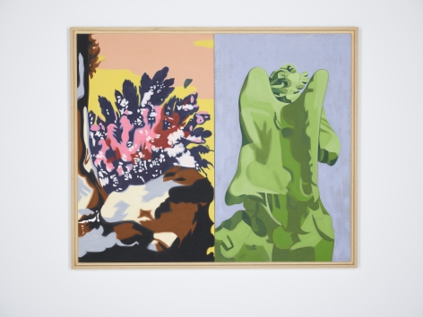 DAVID SALLE Green Angel, 2001