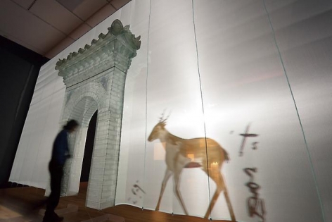 Do Ho Suh, Gate Installation view, Luminous: The Art of Asia Seattle Art Museum, 2011 photo by Nathaniel Willson