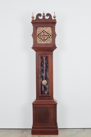 NARI WARD, Anchoring Escapement; Mahogany Ithaca, 2018