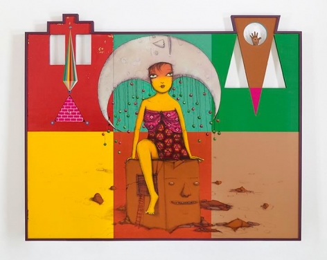 OSGEMEOS A caixa de música (The music box), 2015