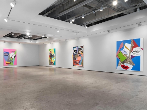 Mickalene Thomas: Tête de Femme