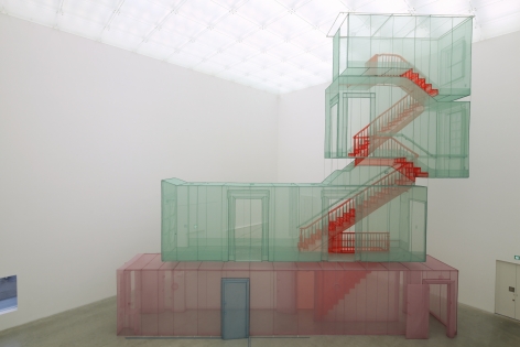 DO HO SUH, 348 West 22nd Street, Apt. A, Corridor and Staircase, New York NY 10011, USA, 2011-2015