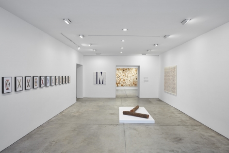 Tim Rollins and K.O.S., Workshop, Installation view at Lehmann Maupin, New York