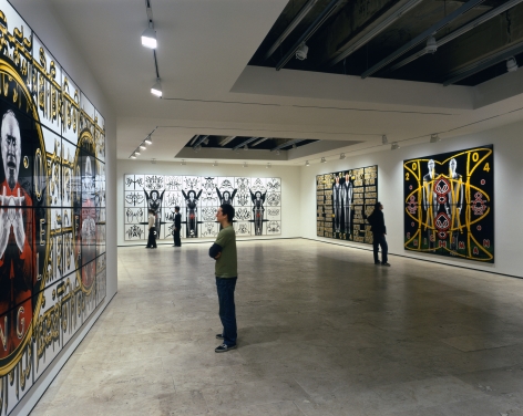 GILBERT & GEORGE Perversive Pictures Installation View 1.