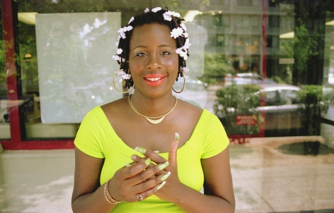 MICKALENE THOMAS Negress with Green Nails, 2005