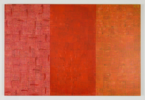 MCARTHUR BINION, Ink: Work: Vermillion, 2018