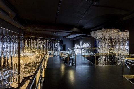 Installation view, Into Lattice Sun (2015)