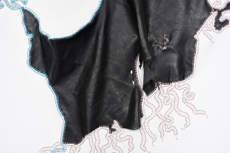 NICHOLAS HLOBO Unxweme (detail), 2016