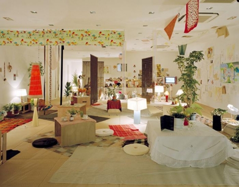 Installation view of SUN at Kaikai Kiki Gallery, 2008