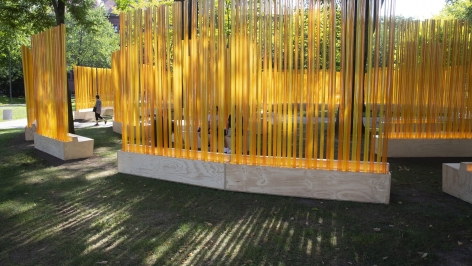 Teresita Fernández, Autumn (...Nothing Personal), 2018