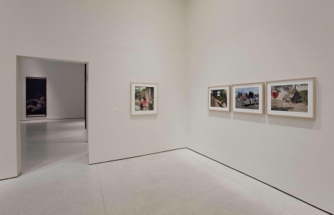 Installation view of Catherine Opie: American Photographer at the Solomon R. Guggenheim Museum, New York