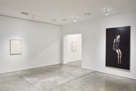 Margherita Manzelli, Bluebird, Installation view, Lehmann Maupin, New York, 2019