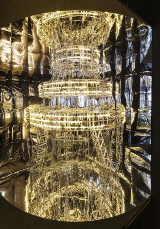 Installation view, Into Lattice Sun (2015)