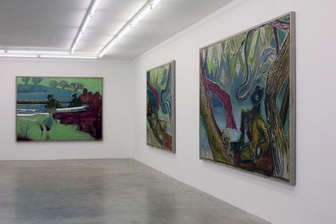 Installation view, Paintings Sweet Paintings, Neuer Aachener Kunstverein