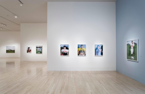 Installation view of Catherine Opie: Figure and Landscape at the Los Angeles County Museum of Art, Los Angeles