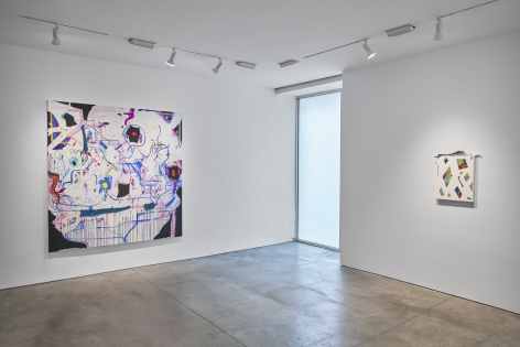 cart, horse, cart, Installation view at Lehmann Maupin, New York 24th Street