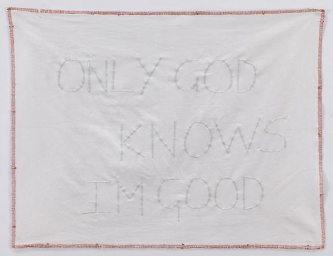 TRACEY EMIN Only God Knows I'm Good, 2009