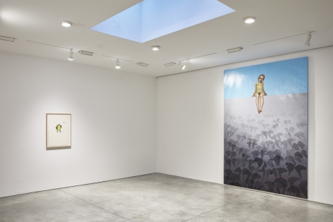 Margherita Manzelli, Bluebird, Installation view, Lehmann Maupin, New York, 2019