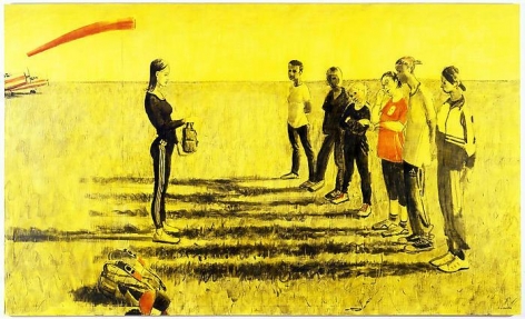 ALEXEY KALLIMA From the series "Chechen Women's Team of Parachute Jumping and Its Virtual Fans", 2008