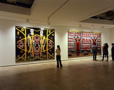 GILBERT & GEORGE Perversive Pictures Installation View 2.