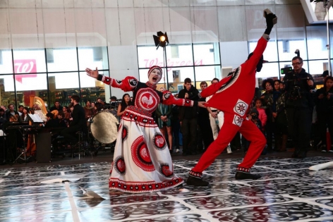 Arnold Schönberg’s Erwartung - A Performance by Robin Rhode, 2015