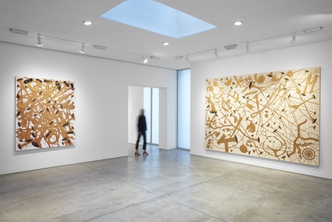 Tim Rollins and K.O.S., Workshop, Installation view at Lehmann Maupin, New York