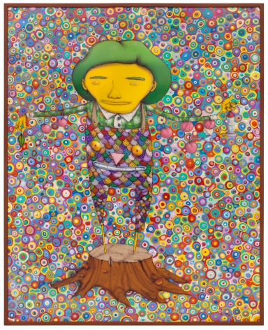OSGEMEOS, Meu Pé de Laranja Lima (My Lima Orange Tree), 2016