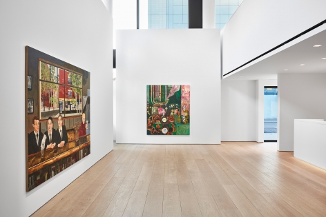 Hernan Bas, TIME LIFE Installation view 2