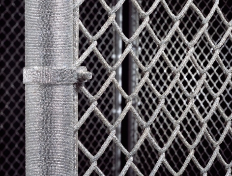 麗莎·露 Security Fence (detail), 2005