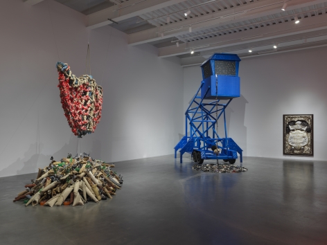 Installation view of We the People, New Museum, New York