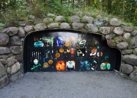 Klang, Installation view, Ekeberg Sculpture Park, Ekebergparken, Norway, 2013