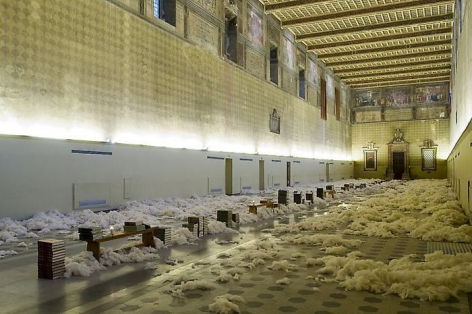STEFANO ARIENTI, Installation view of Enciclopedia, Complesso Monumentale Santo Spirito, Sassia, Italy