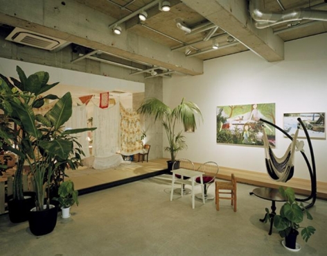 Installation view of SUN at Kaikai Kiki Gallery, 2008