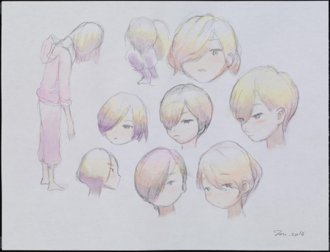 MR. Faces with Short Haircuts, 2016