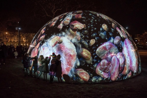 JENNIFER STEINKAMP Winter Fountains, 2017