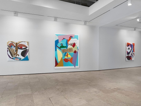 Mickalene Thomas: Tête de Femme