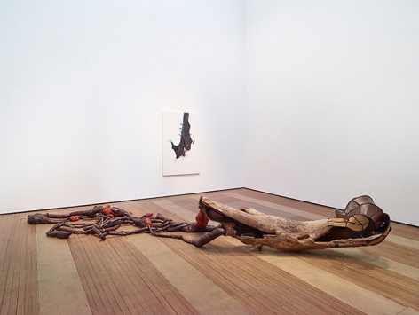 Nicholas Hlobo installation view 2