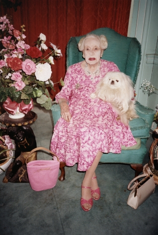 JUERGEN TELLER, Dame Barbara Cartland, Hertfordshire, 2000