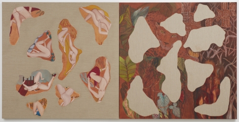 CECILIA VICUÑA, Nubes/Disappearing Jaguar, 2018, after the lost original 1972 work