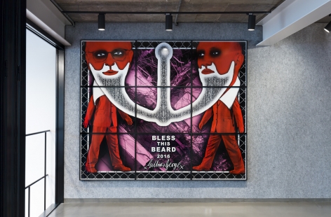 Gilbert & George, THE BEARD PICTURES, Installation view, Lehmann Maupin Seoul