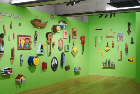 OSGEMEOS: You Are My Guest, Installation view