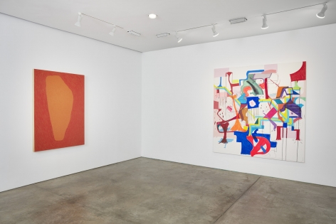 cart, horse, cart, Installation view at Lehmann Maupin, New York 22nd Street
