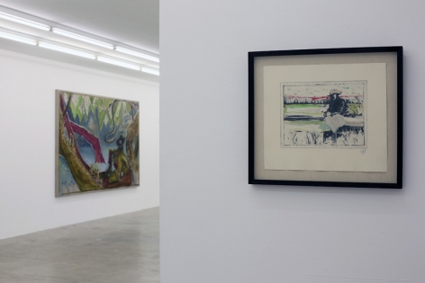 Installation view, Paintings Sweet Paintings, Neuer Aachener Kunstverein